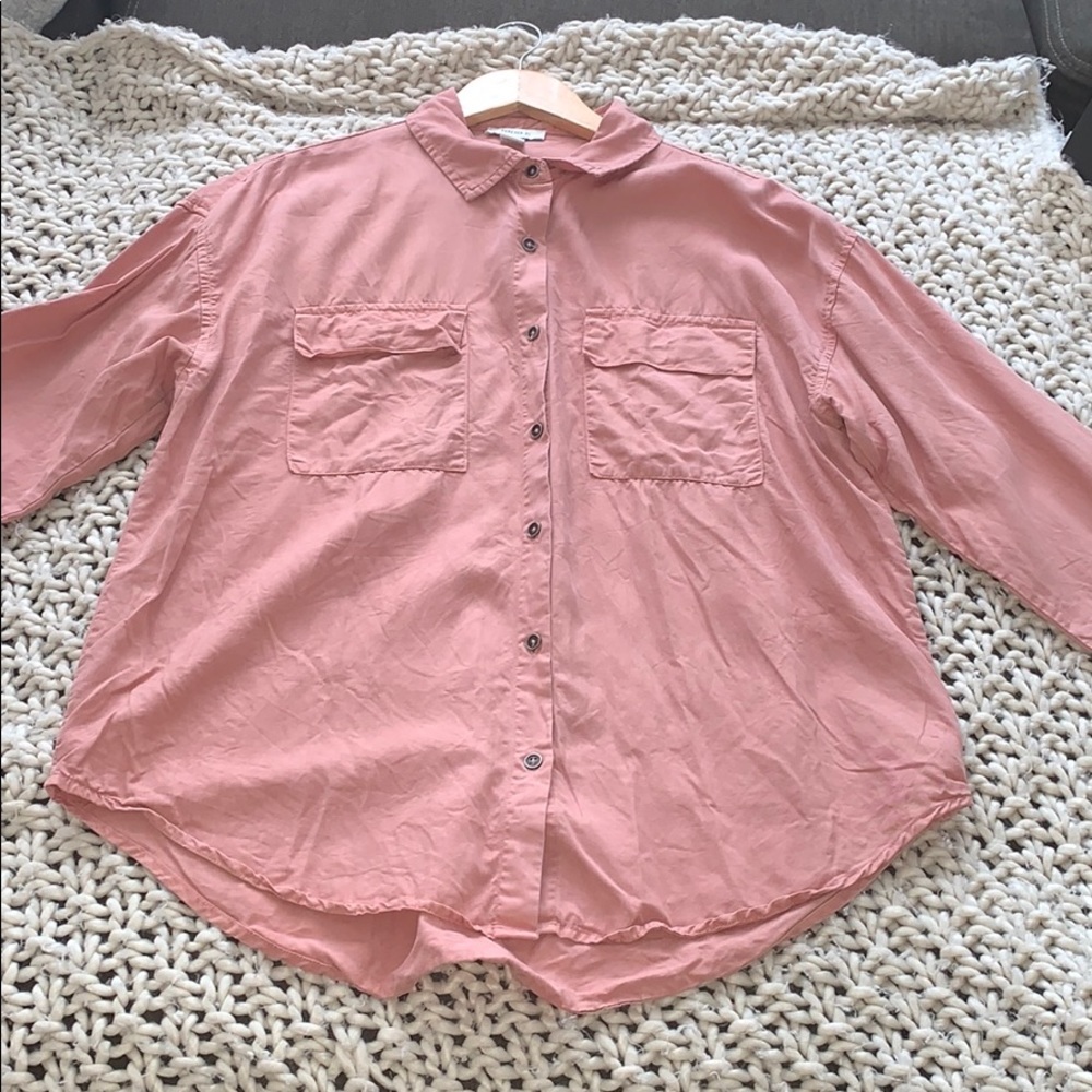 Light pink Forever 21 button down
